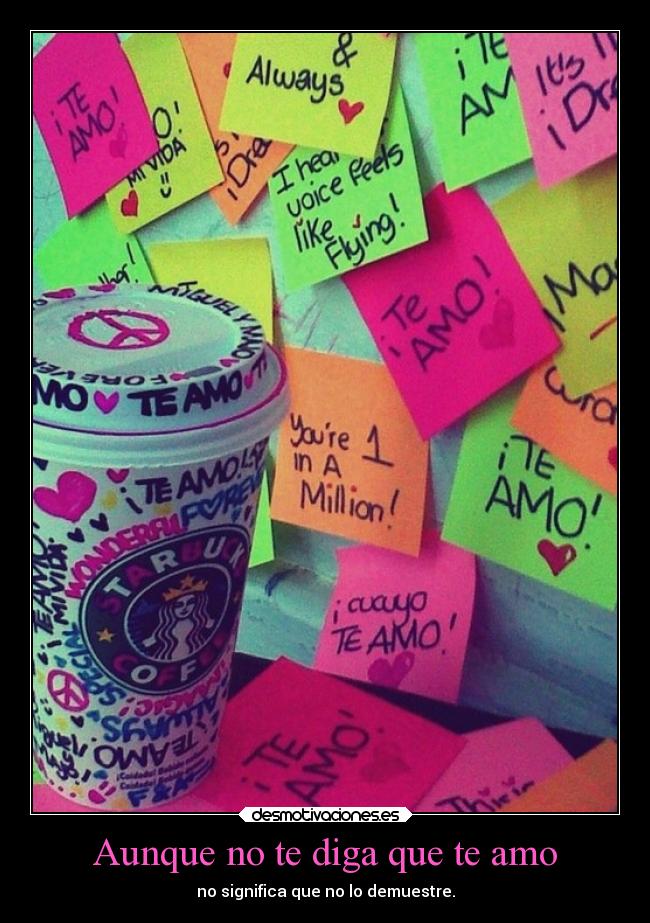 Aunque no te diga que te amo -