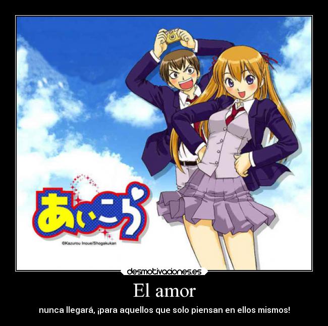 carteles amor corazon destino amor anime vida manga aikora pensar tiempo desmotivaciones