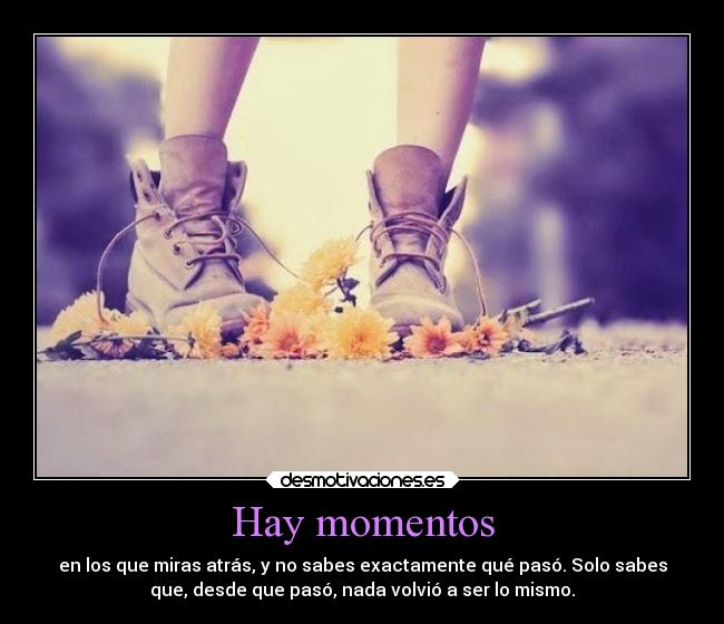 Hay momentos - 