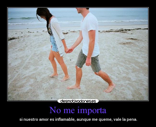 No me importa - 