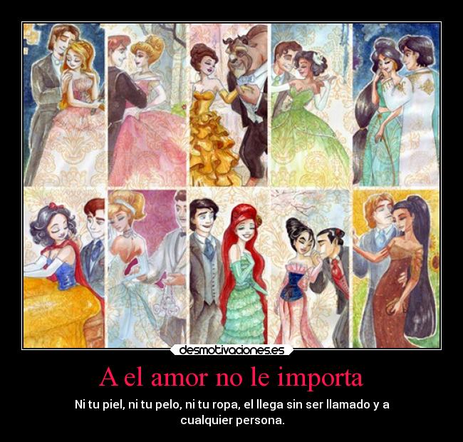 A el amor no le importa -