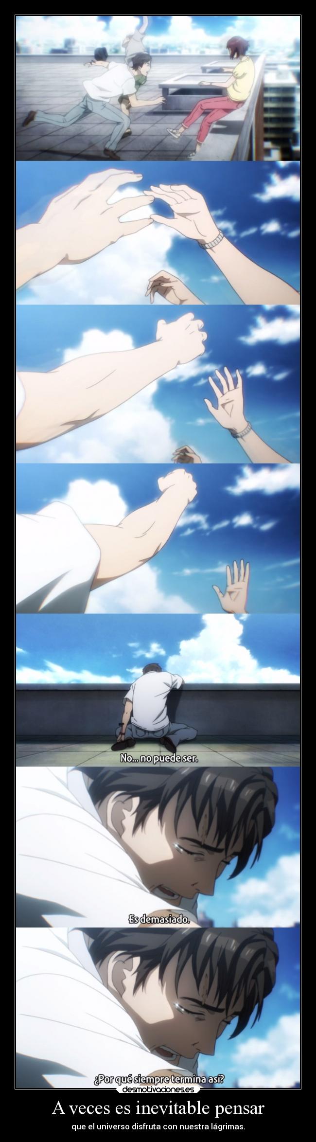 A veces es inevitable pensar -