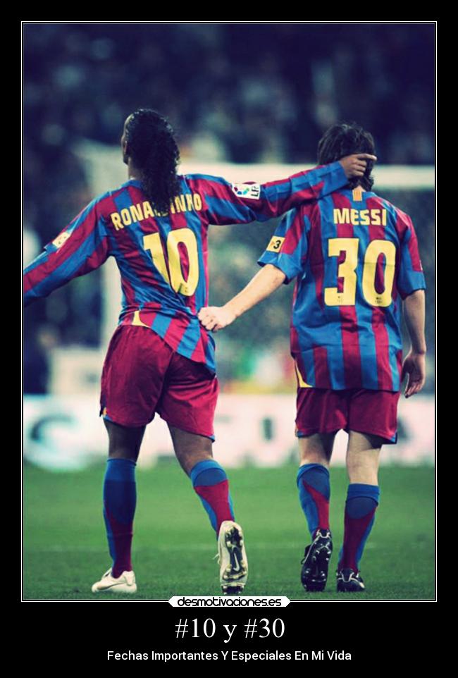 #10 y #30 -