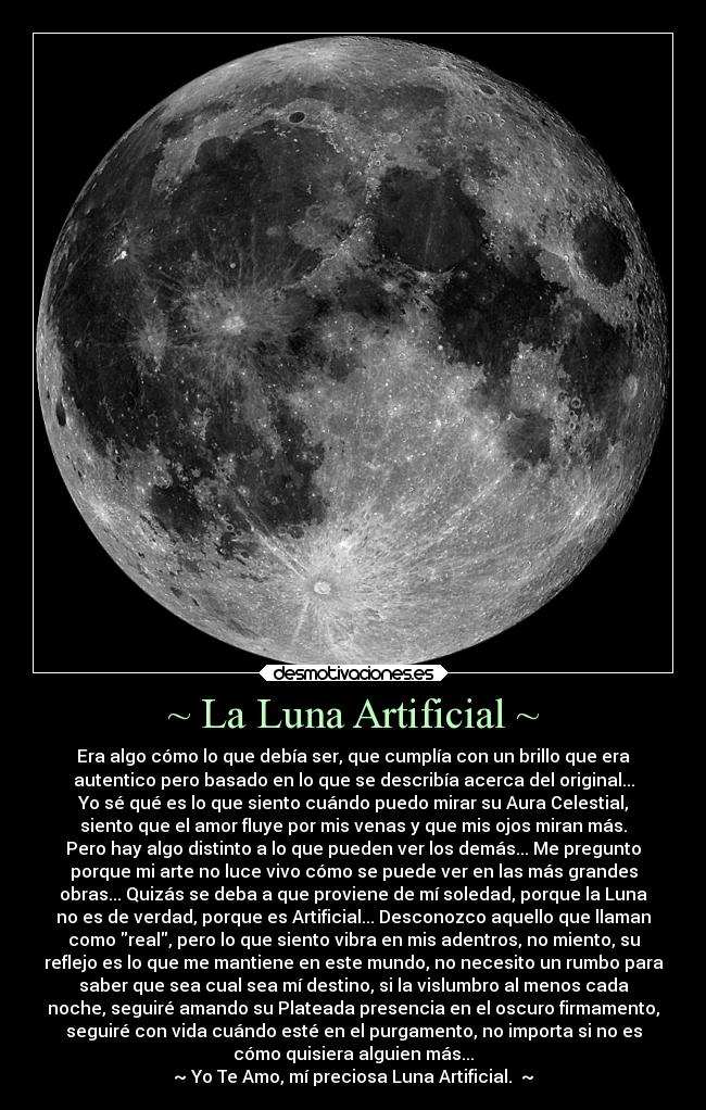 ~ La Luna Artificial ~ - 