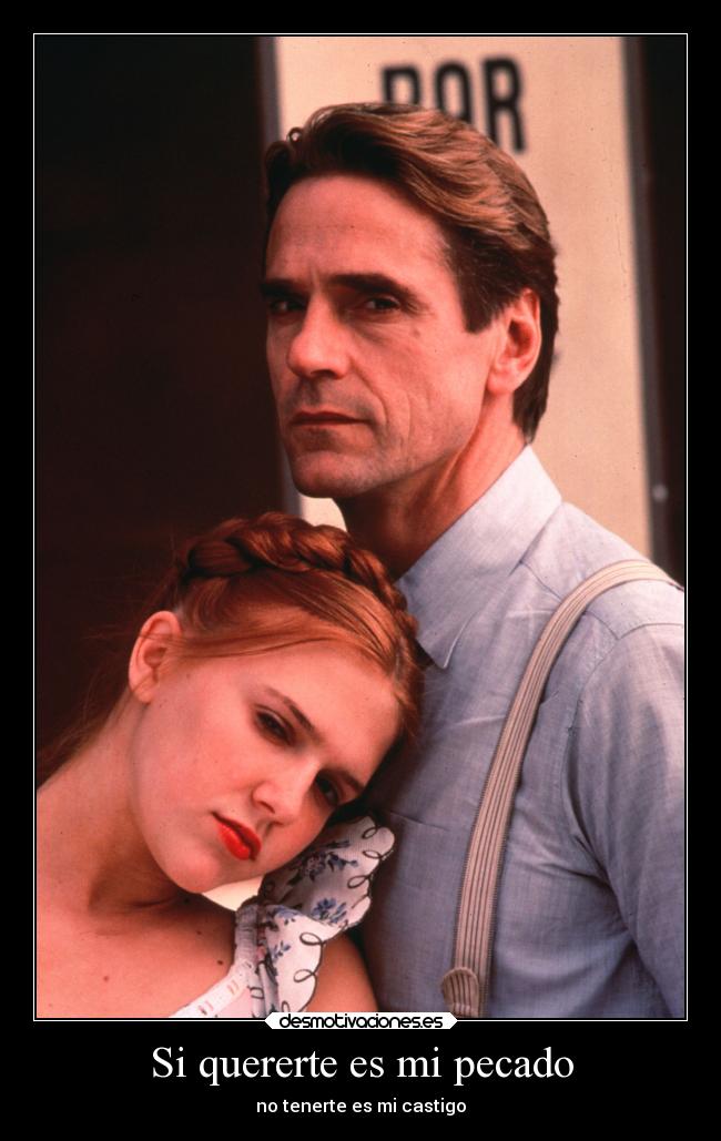 Si quererte es mi pecado - no tenerte es mi castigo