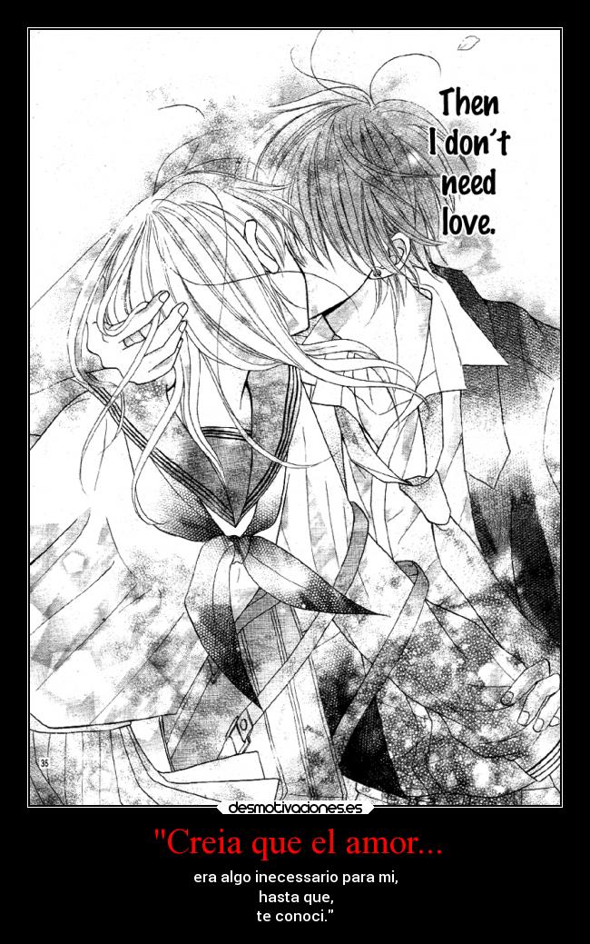 Creia que el amor... -