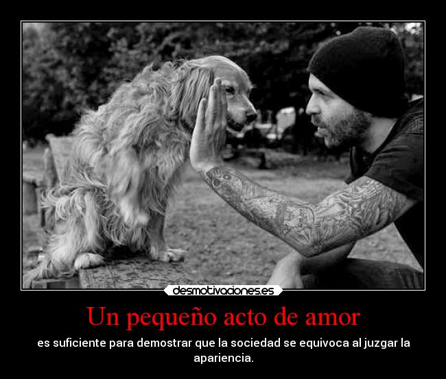 Un pequeño acto de amor -