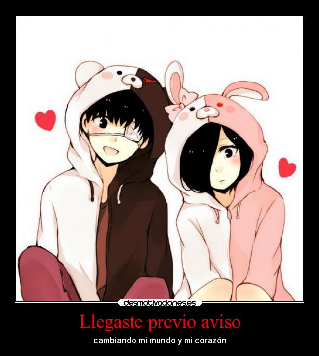 Llegaste previo aviso - cambiando mi mundo y mi corazón
