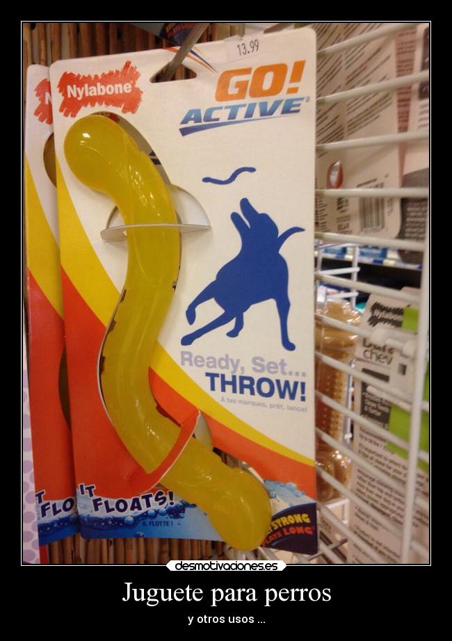 Juguete para perros - y otros usos ...
