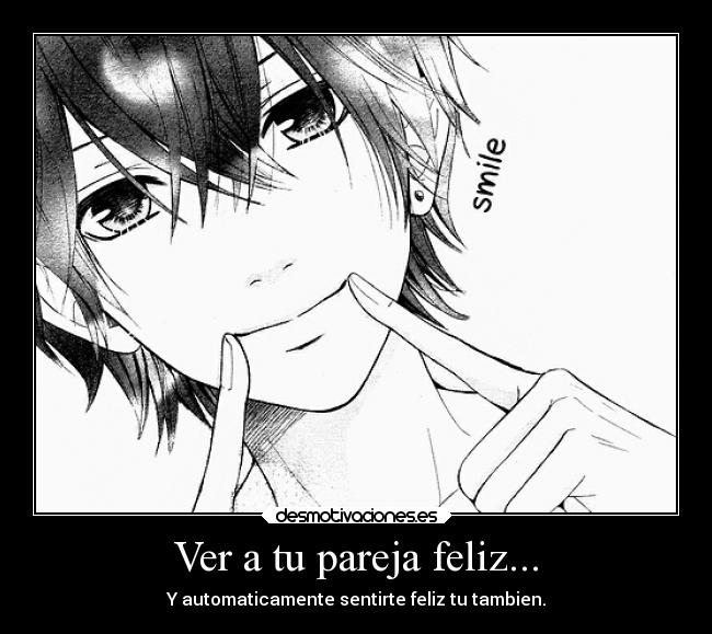 carteles anime amor alegria desmotivaciones