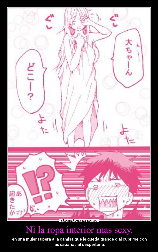 Ni la ropa interior mas sexy. - 