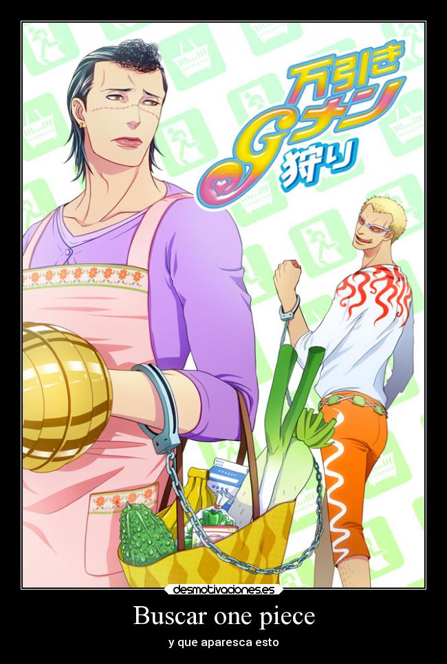 Buscar one piece - y que aparesca esto