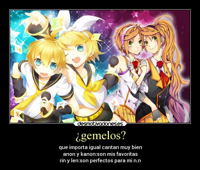 ¿gemelos? - 