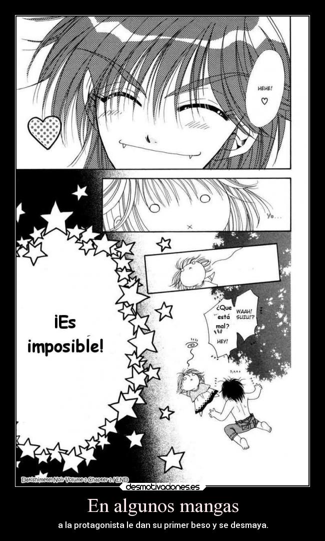 En algunos mangas - 