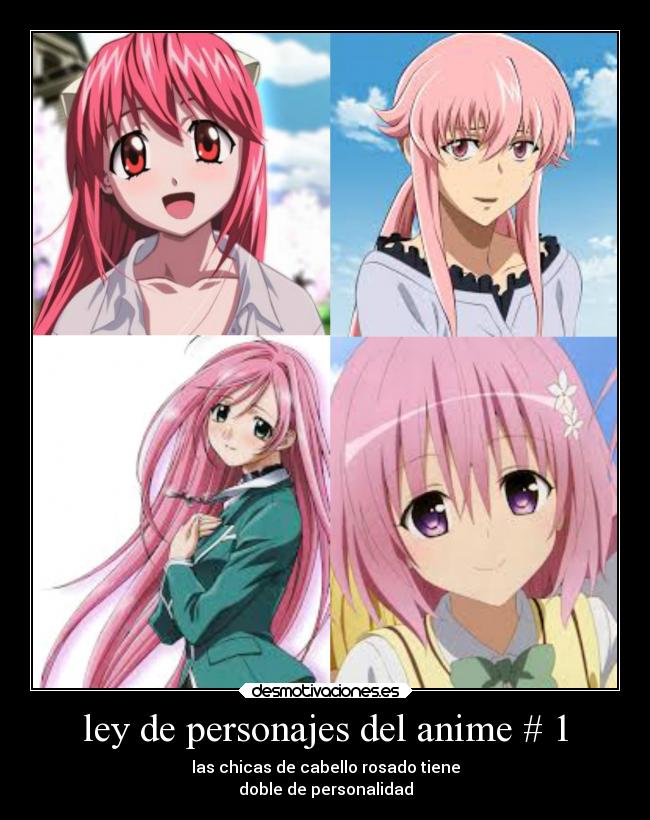 ley de personajes del anime # 1 -