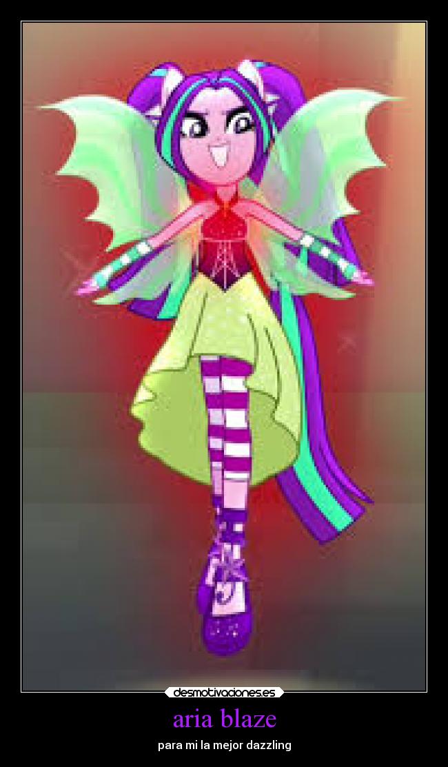 aria blaze - para mi la mejor dazzling