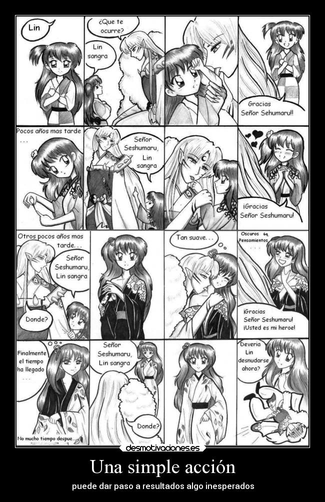 Una simple acción - puede dar paso a resultados algo inesperados