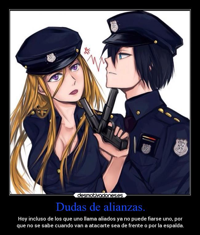 Dudas de alianzas. - 