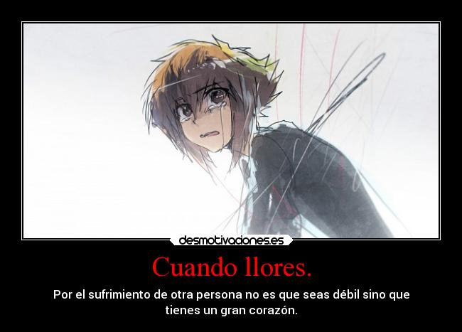 Cuando llores. - 