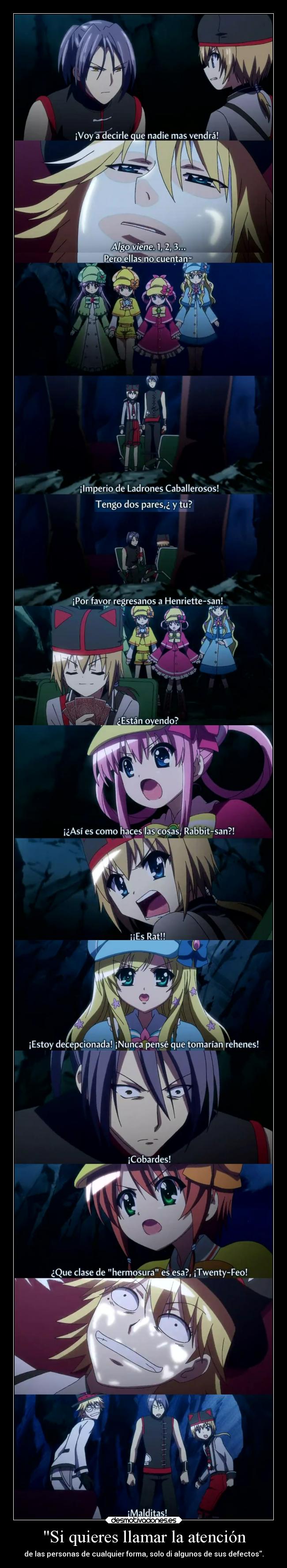 Si quieres llamar la atención - 