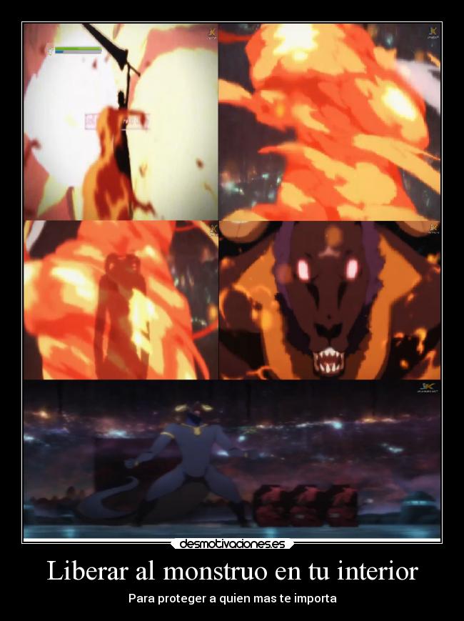 Liberar al monstruo en tu interior -