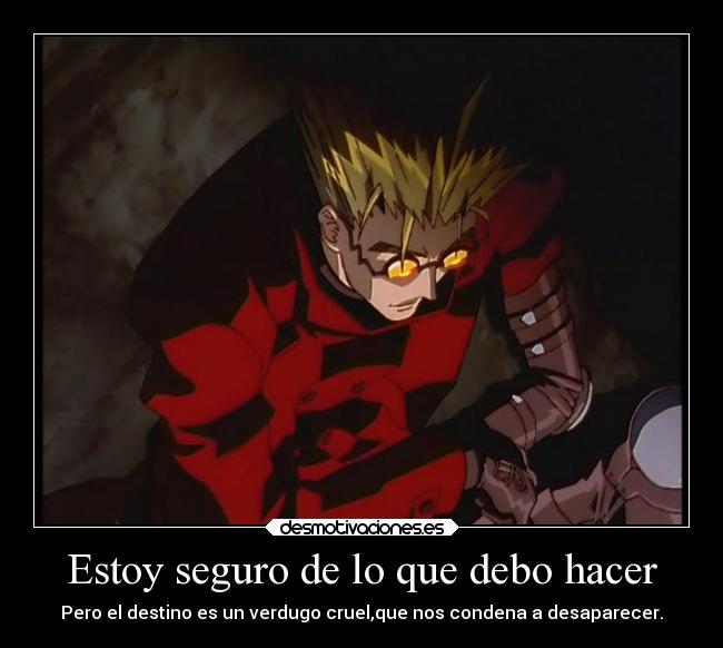 Estoy seguro de lo que debo hacer - 