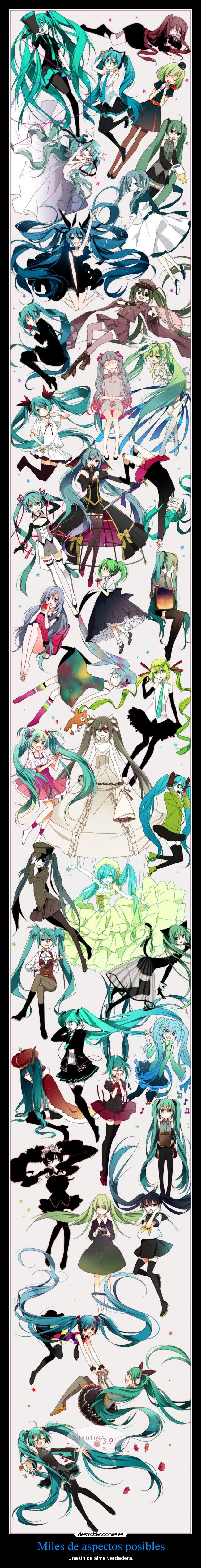 Miles de aspectos posibles -