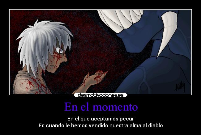 En el momento -