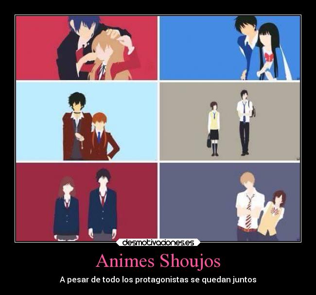 Animes Shoujos - A pesar de todo los protagonistas se quedan juntos
