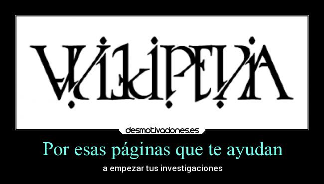 Por esas páginas que te ayudan -