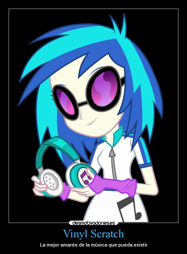 Vinyl Scratch - La mejor amante de la música que pueda existir