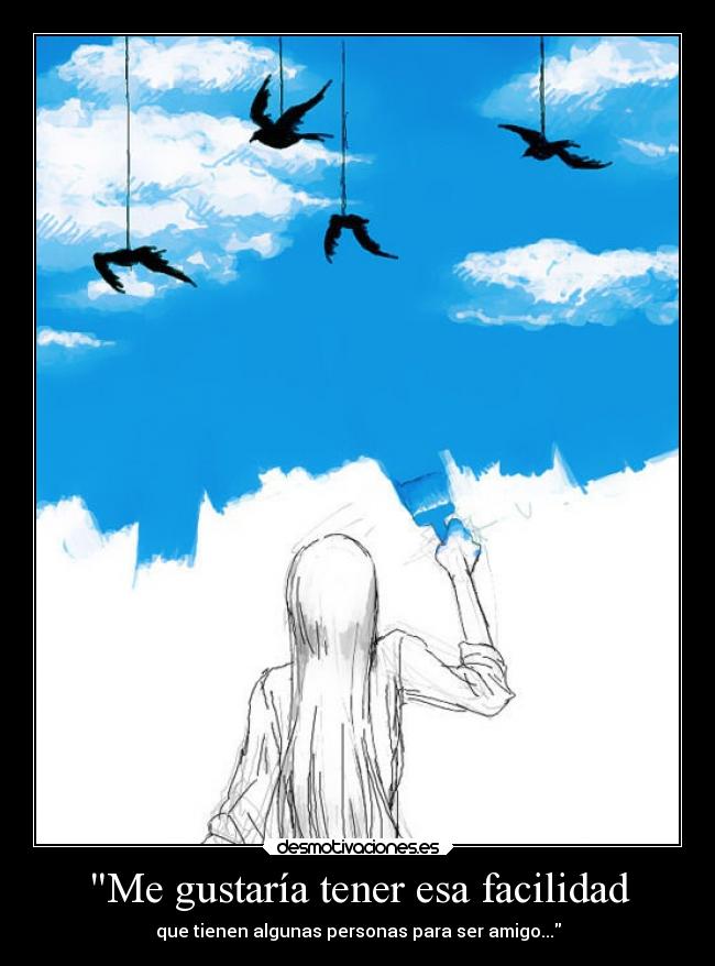 carteles ausencia anime animales blackrockshooter25 megustolaimagen desmotivaciones