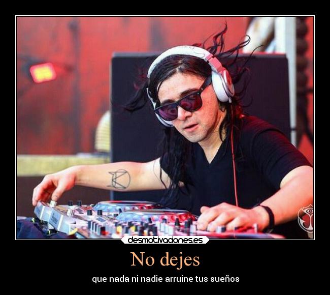 No dejes -