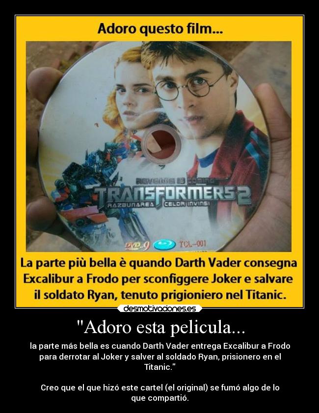 Adoro esta pelicula... -