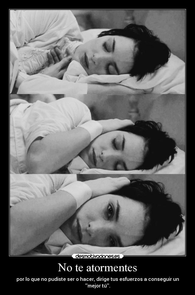 No te atormentes -