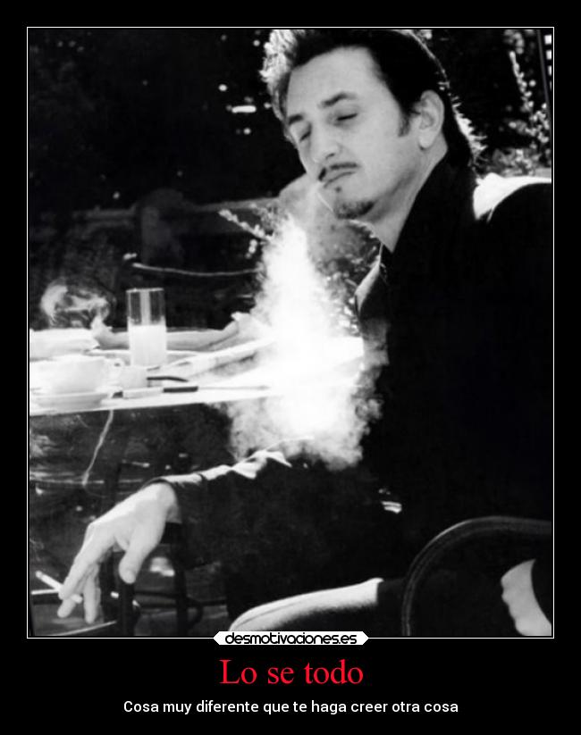Lo se todo - 