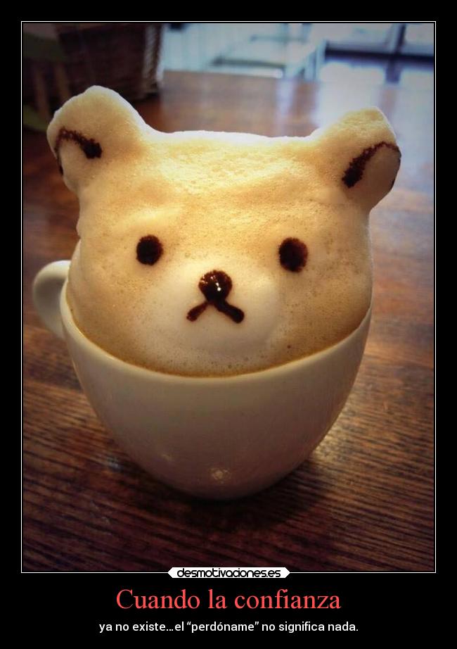 carteles confianza confianza vida desmotivaciones