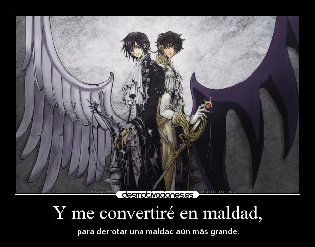 carteles corazon felicidad tristeza mundo anime vida manga codegeass lelouchvibritannia maldad desmotivaciones