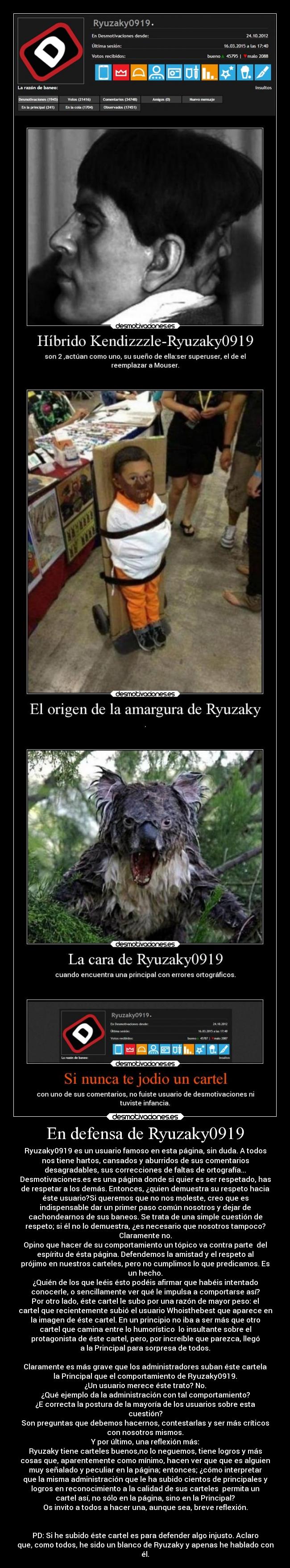 En defensa de Ryuzaky0919 -