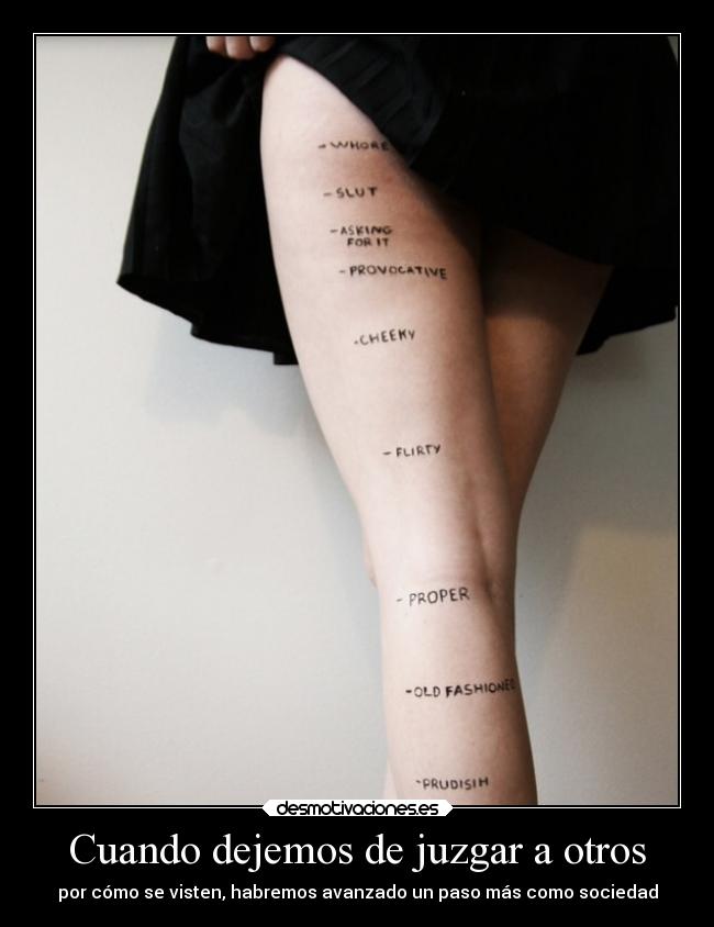 carteles criticas mojigata anticuada aburrida coqueta descarada buscona zorra puta desmotivaciones