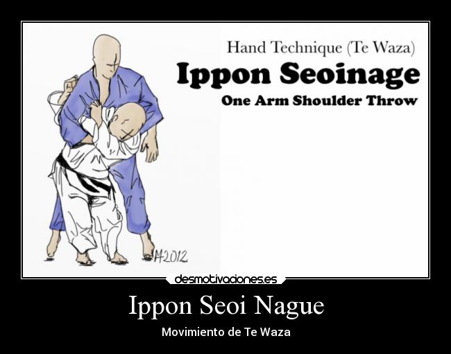 Ippon Seoi Nague - 