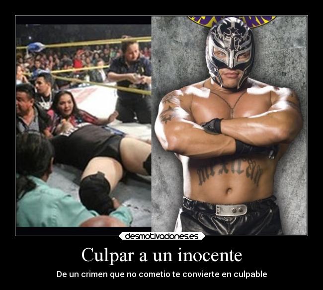 Culpar a un inocente - De un crimen que no cometio te convierte en culpable