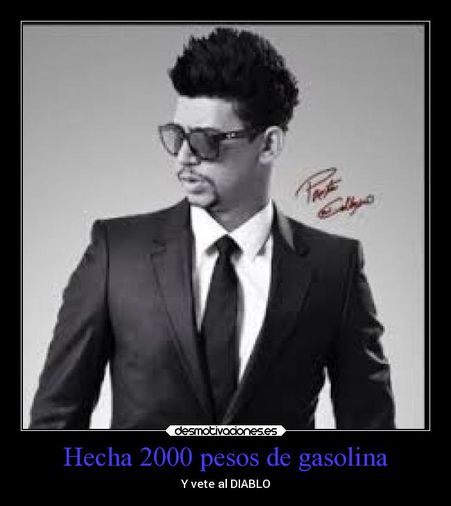 Hecha 2000 pesos de gasolina - 