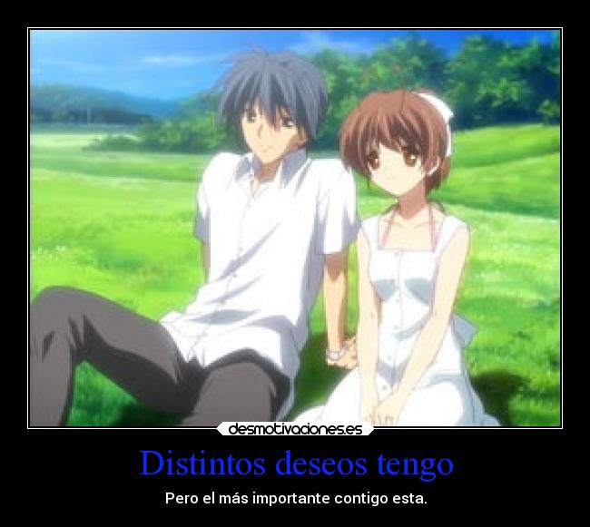 carteles deseos sentimientos amor anime clannad tomoya nagisa danieldats nihil desmotivaciones