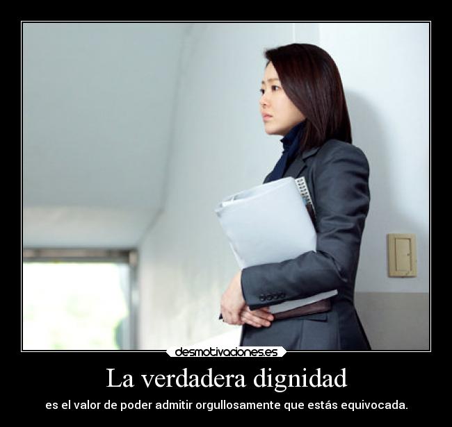 La verdadera dignidad - 