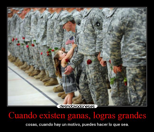 Cuando existen ganas, logras grandes - 