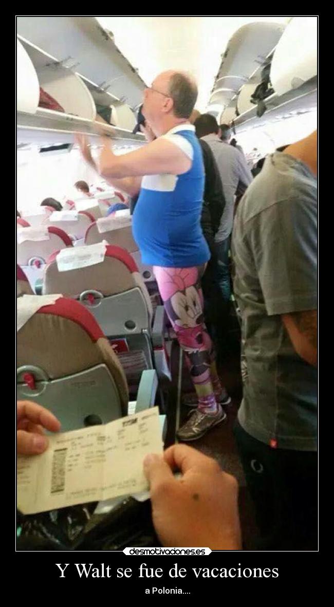 Y Walt se fue de vacaciones - a Polonia....
