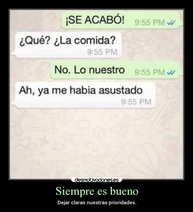 carteles desmotivaciones humor graciosas prioridad desmotivaciones