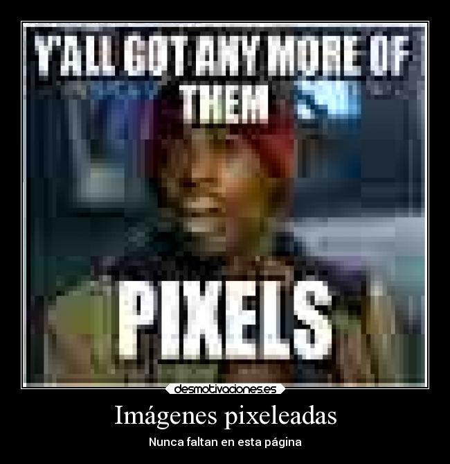 Imágenes pixeleadas - 