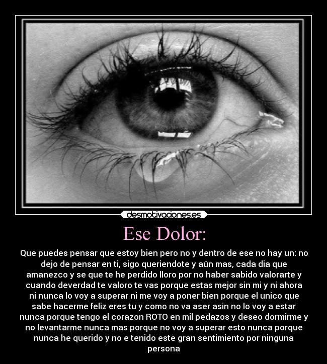Ese Dolor: - 